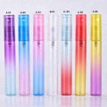 vente en gros 8 ml graduelle couleur verre parfum flacon